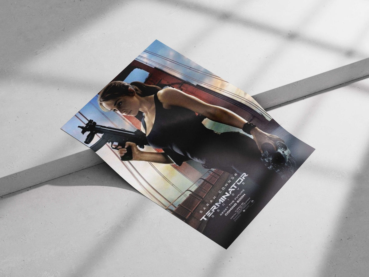 Sarah Connor from the Terminator franchise Sarah Connor - Resistance Poster