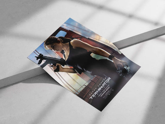 Sarah Connor from the Terminator franchise Sarah Connor - Resistance Poster