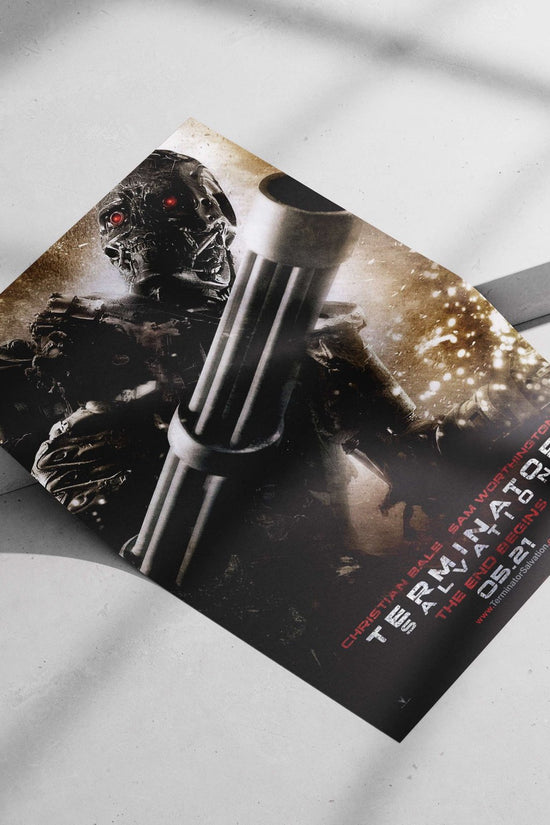 T-800 Terminator robot from the Terminator Salvation film (part of the Terminator franchise) T-800 -
