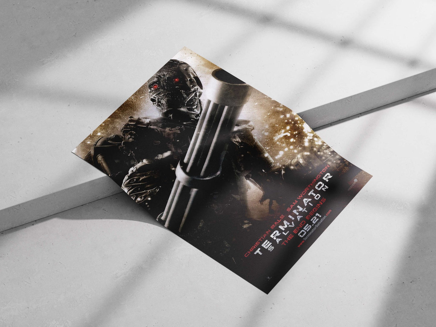 T-800 Terminator robot from the Terminator Salvation film (part of the Terminator franchise) T-800 -