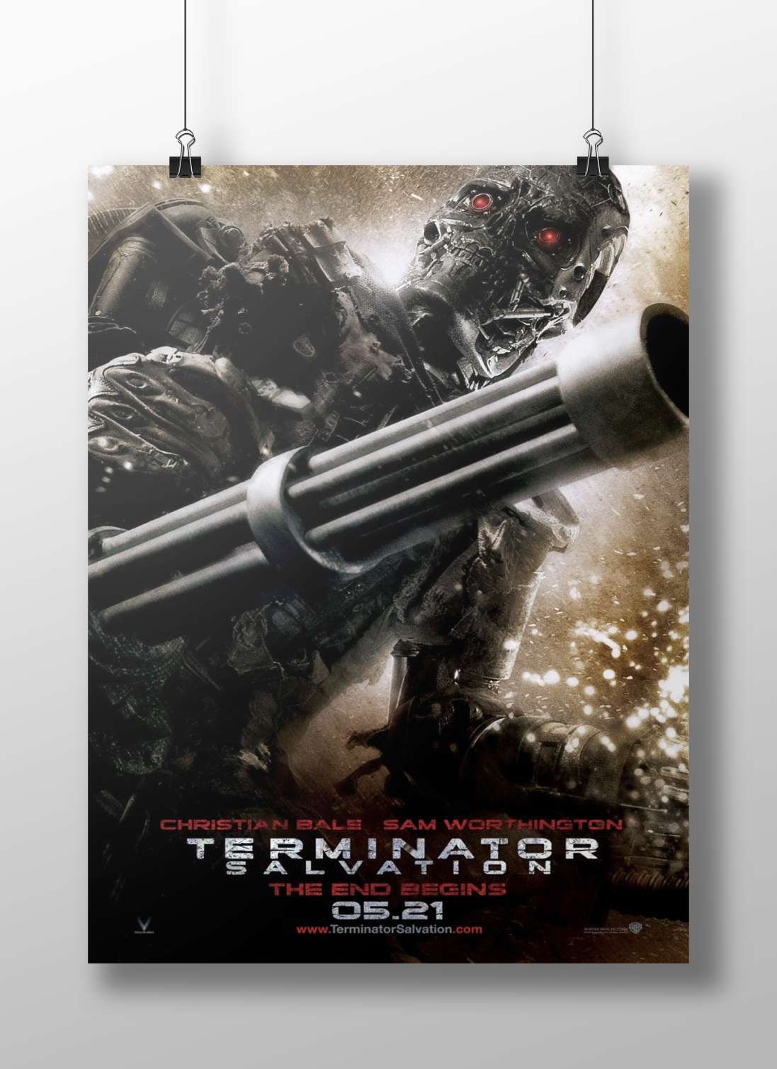 T-800 Terminator robot from the Terminator Salvation film (part of the Terminator franchise) T-800 -