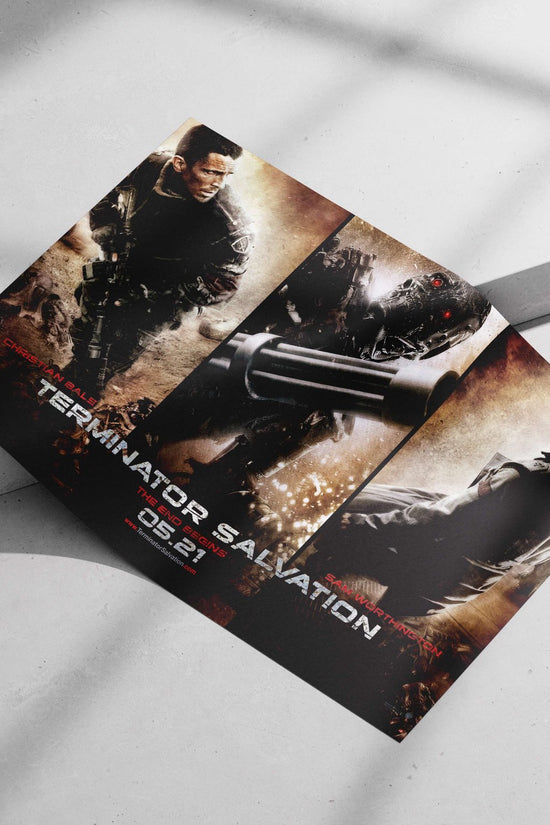 Terminator Salvation (the 2009 film in the Terminator franchise) Judgment Day - Terminator Salvation Poster