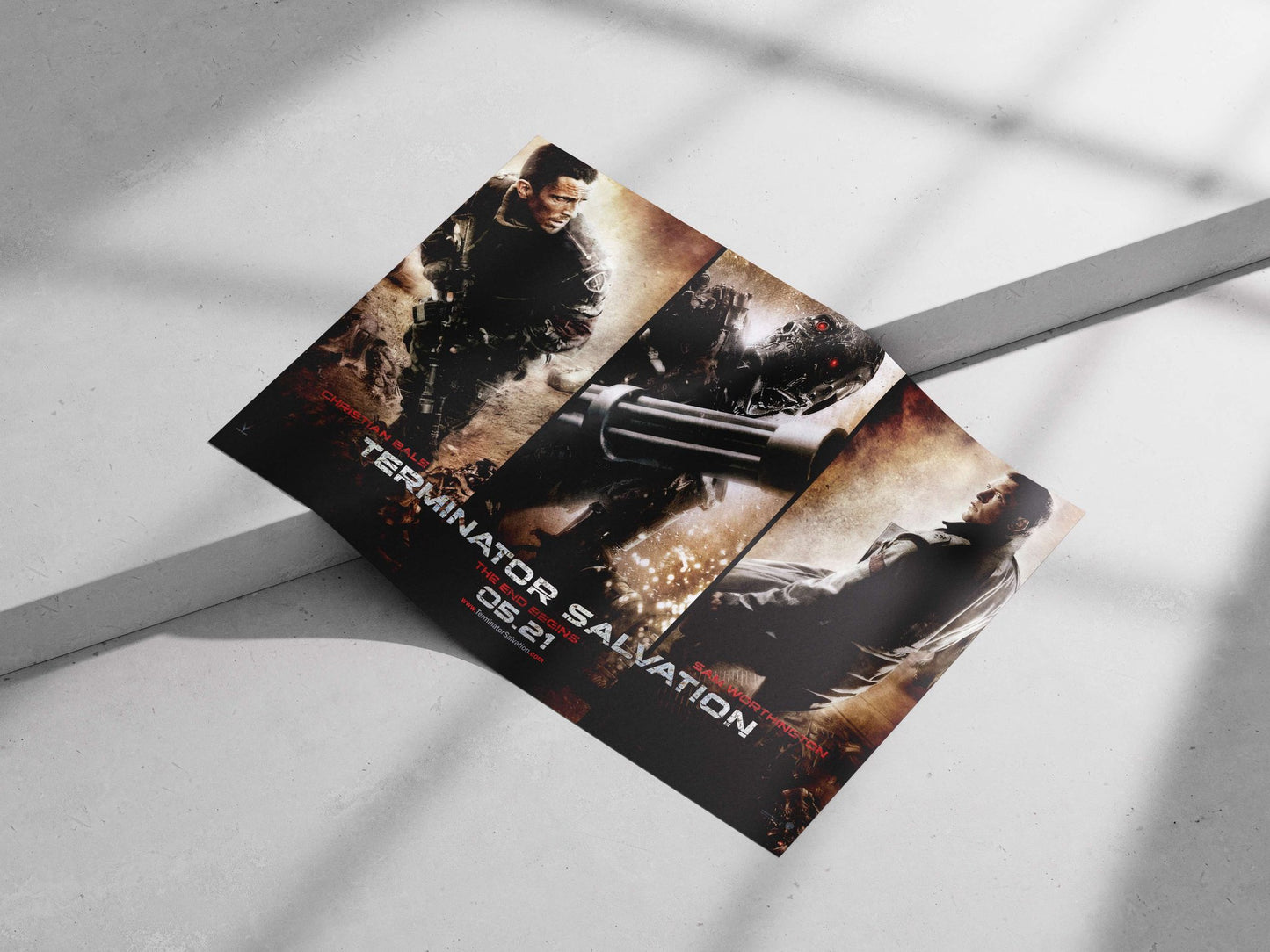 Terminator Salvation (the 2009 film in the Terminator franchise) Judgment Day - Terminator Salvation Poster
