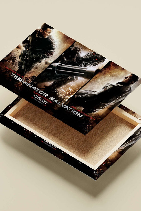 Terminator Salvation (the 2009 film in the Terminator franchise) Judgment Day - Terminator Salvation Poster