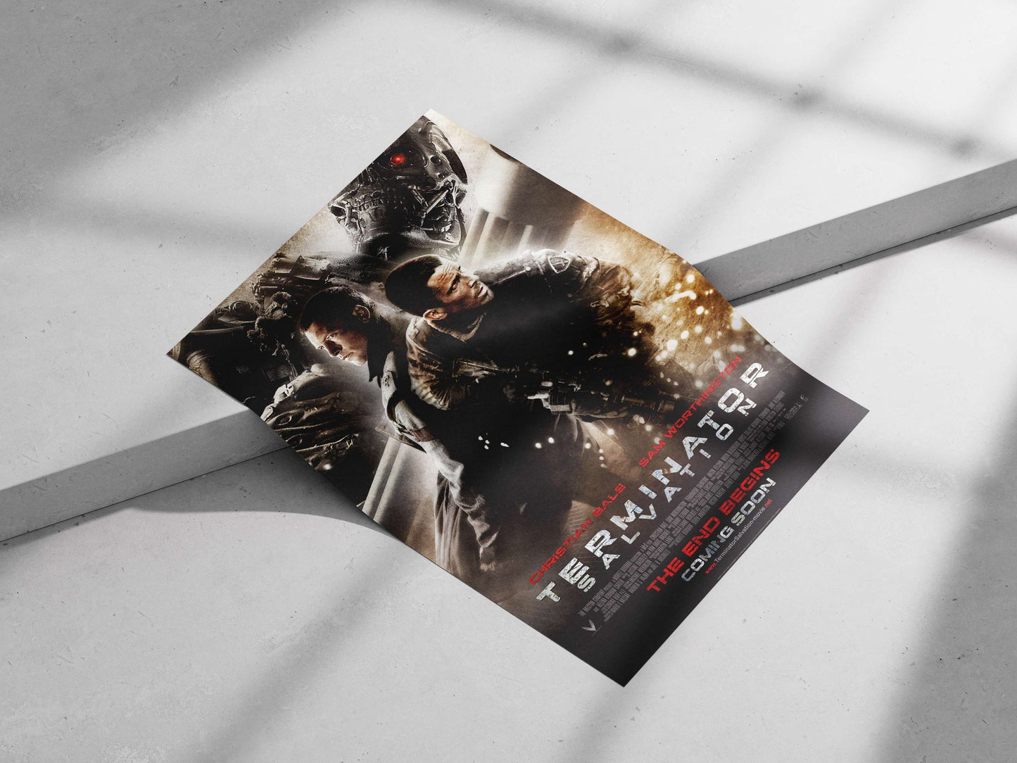 Terminator Salvation (movie in the Terminator franchise) Judgment Day - Terminator Salvation Poster