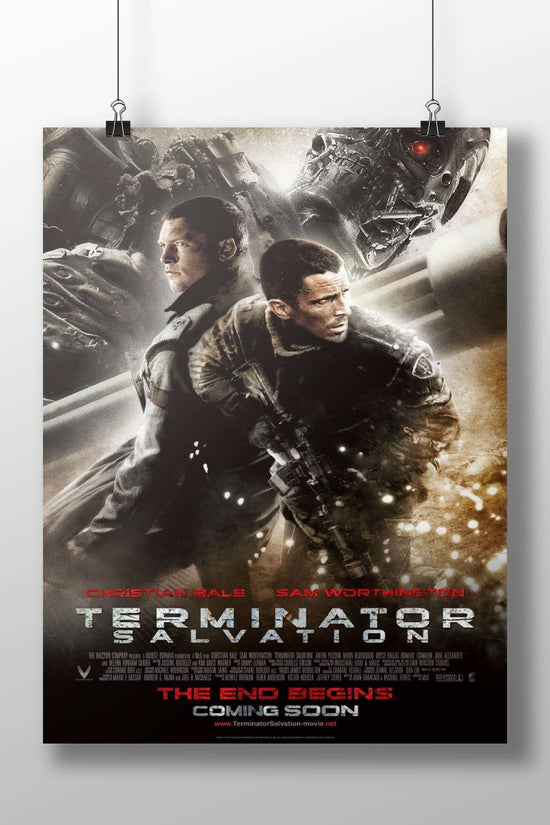 Terminator Salvation (movie in the Terminator franchise) Judgment Day - Terminator Salvation Poster