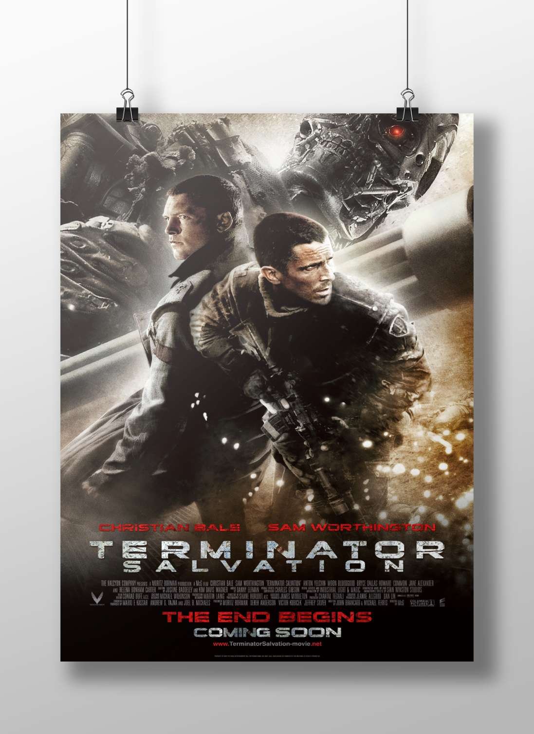 Terminator Salvation (movie in the Terminator franchise) Judgment Day - Terminator Salvation Poster