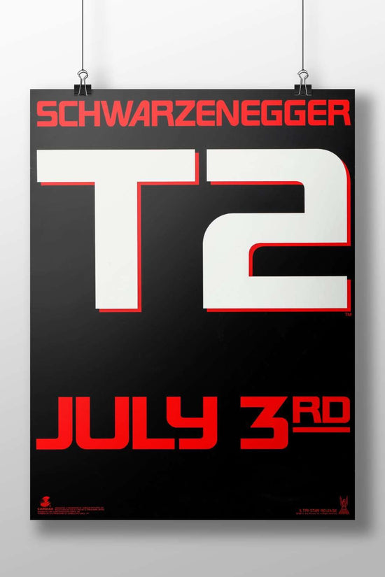 Terminator 2 T-800 - Cybernetic Hero Poster