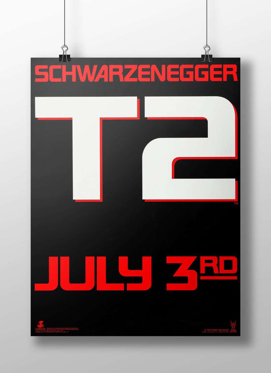 Terminator 2 T-800 - Cybernetic Hero Poster