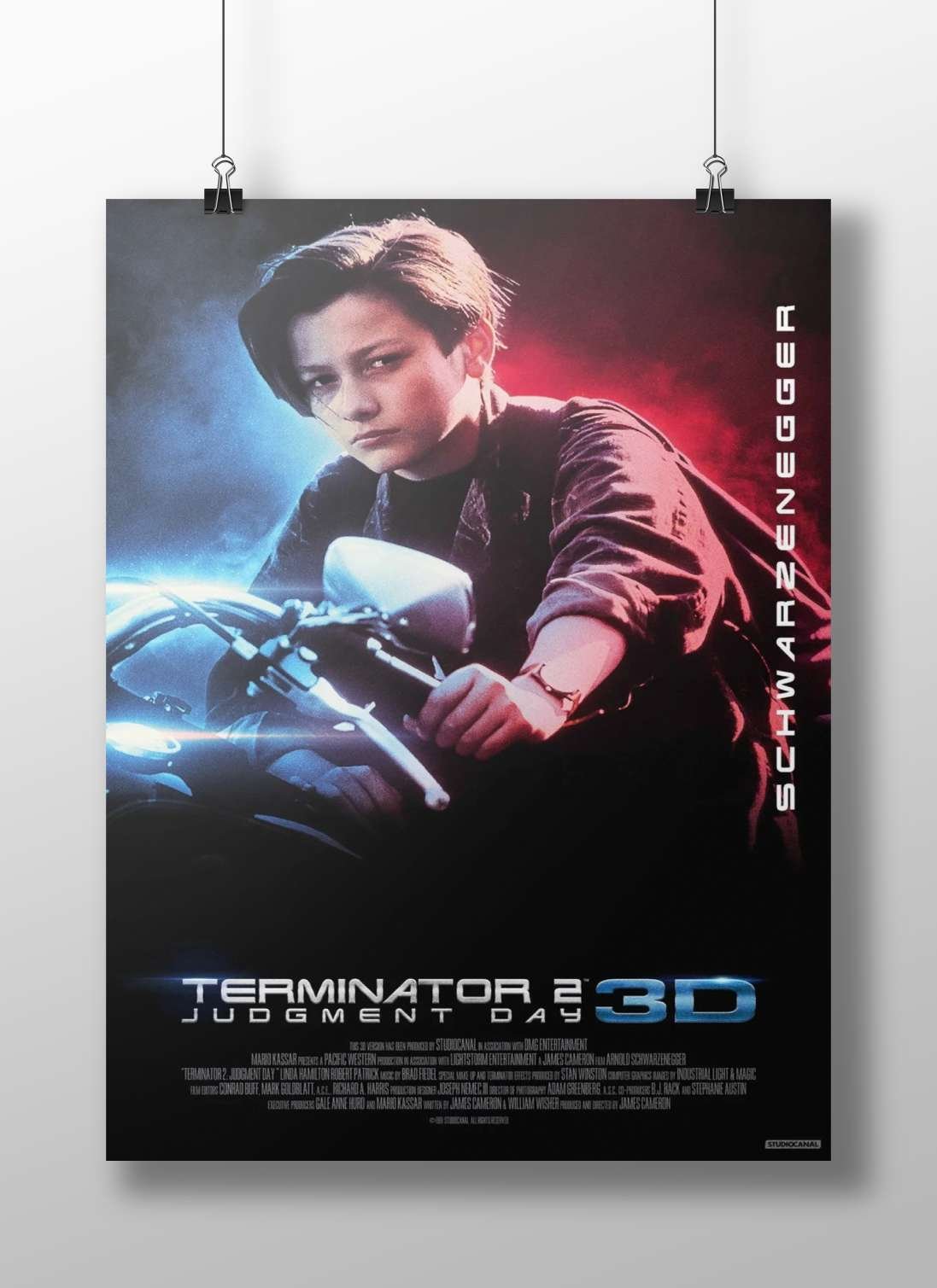 Terminator 2: Judgment Day (film franchise) T-800 Cybernetic Hero - Terminator 2 Poster