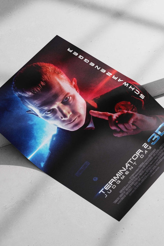 Terminator 2: Judgment Day (movie) T-800 - Cyberpunk Legend Poster