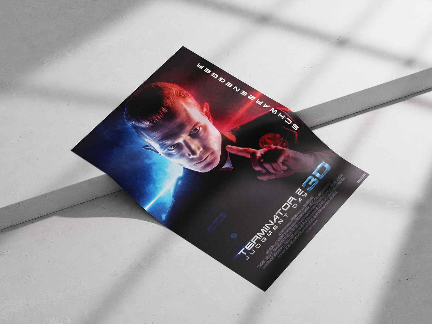 Terminator 2: Judgment Day (movie) T-800 - Cyberpunk Legend Poster