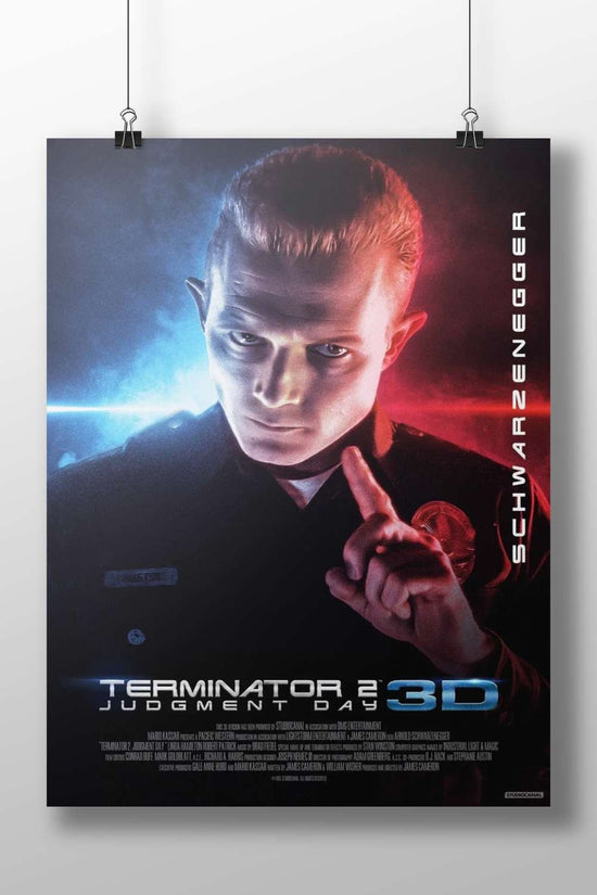 Terminator 2: Judgment Day (movie) T-800 - Cyberpunk Legend Poster
