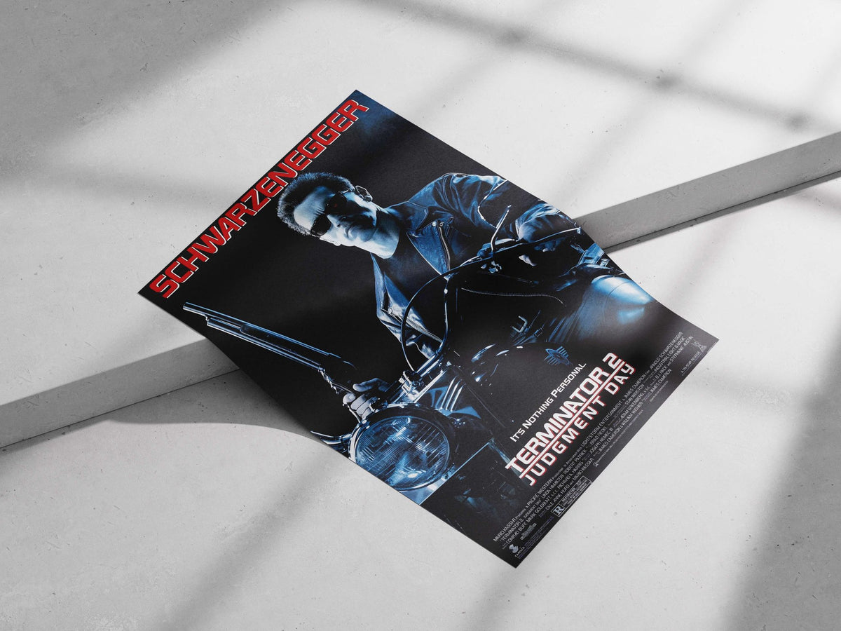 Arnold Schwarzenegger as the Terminator in "Terminator 2: Judgment Day" [Arnold Schwarzenegger As The Terminator