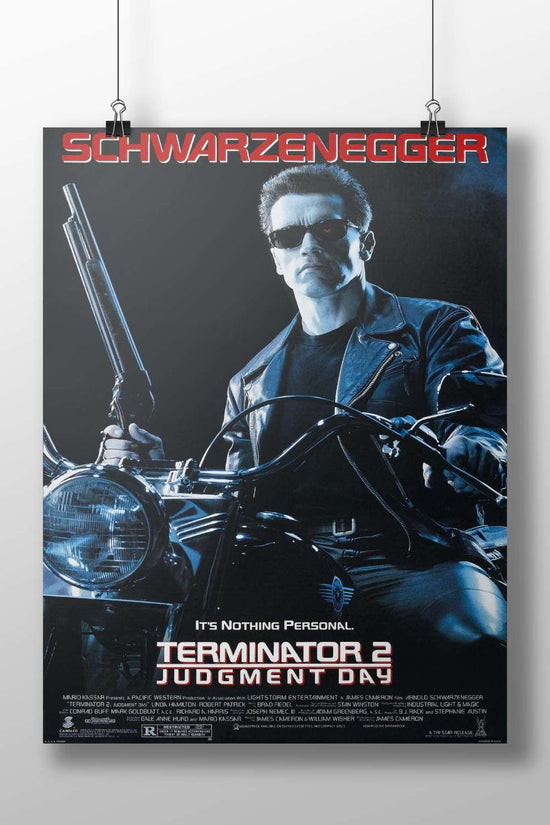 Arnold Schwarzenegger as the Terminator in "Terminator 2: Judgment Day" [Arnold Schwarzenegger As The Terminator