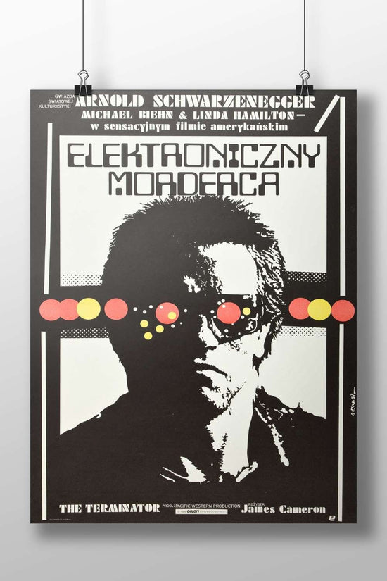 The Terminator franchise (specifically the 1984 film) T-800 - Cyberpunk Icon Poster