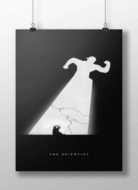 THE SCIENTIST Main Subject: THE SCIENTIST Matte BoizzBoard rigid print — Bollywood wall art India | PosterBoizz