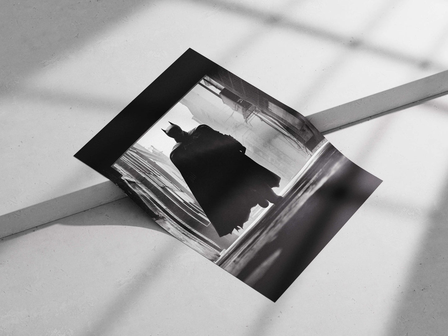Batman (DC Comics) Main Subject: Batman (DC Comics) Matte poster print — Superhero wall art India | PosterBoizz