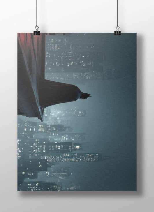 Batman (DC Comics) Main Subject: Batman (DC Comics) Matte BoizzBoard rigid print — Superhero wall art India | PosterBoizz