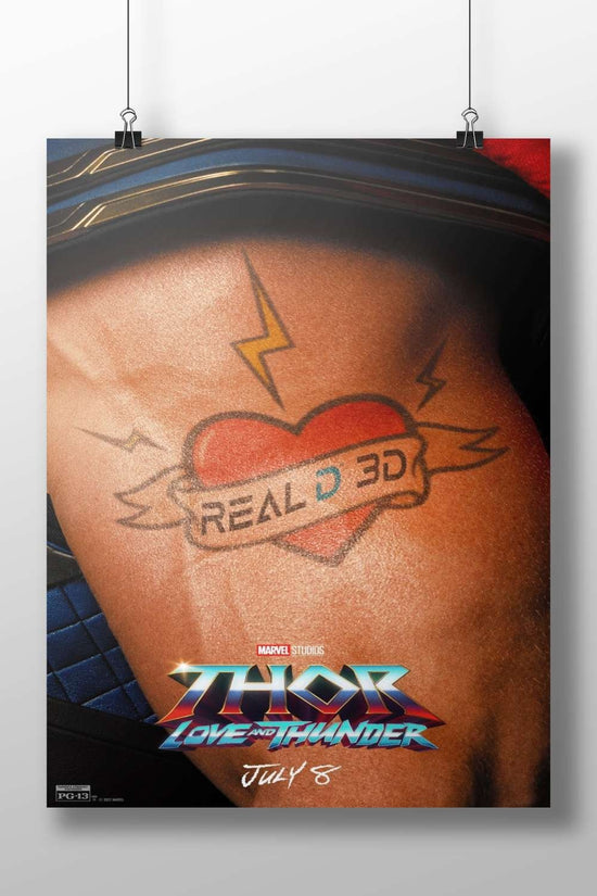 Thor (deity from Marvel's Thor franchise) Thor - God Of Thunder Poster