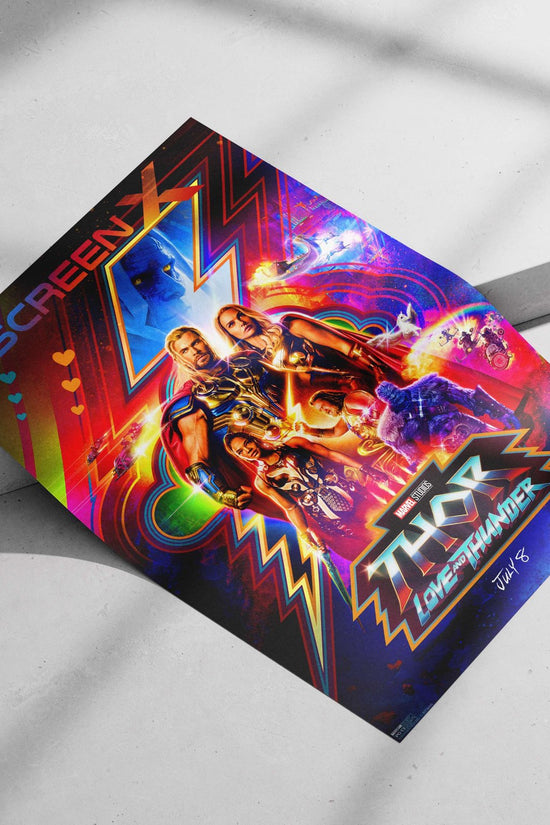 Thor: Love and Thunder (Marvel Studios movie) Thor: Love And Thunder - Thunder God Poster