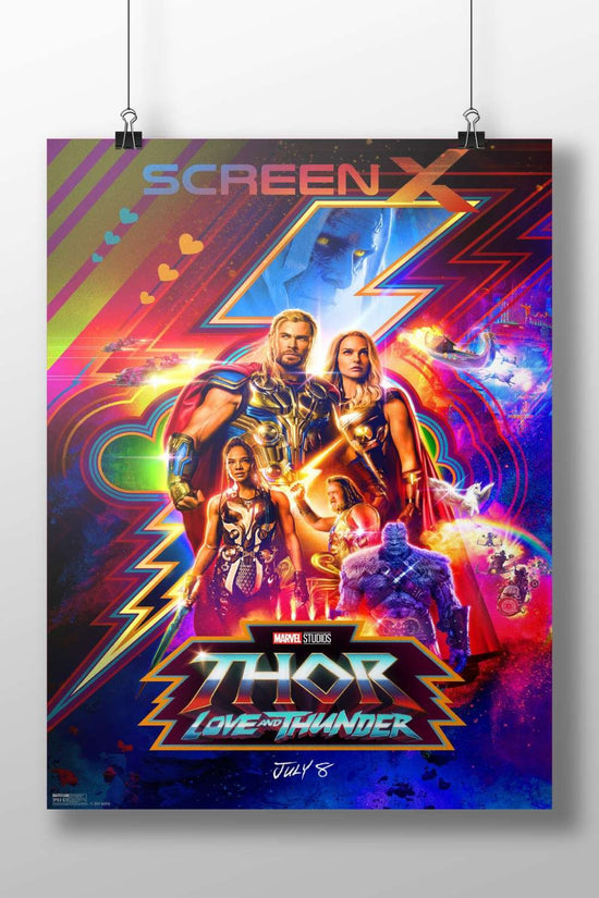 Thor: Love and Thunder (Marvel Studios movie) Thor: Love And Thunder - Thunder God Poster