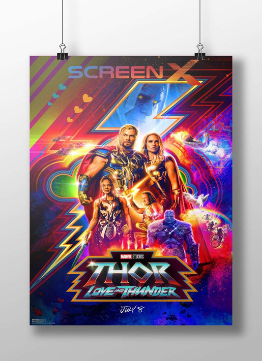 Thor: Love and Thunder (Marvel Studios movie) Thor: Love And Thunder - Thunder God Poster