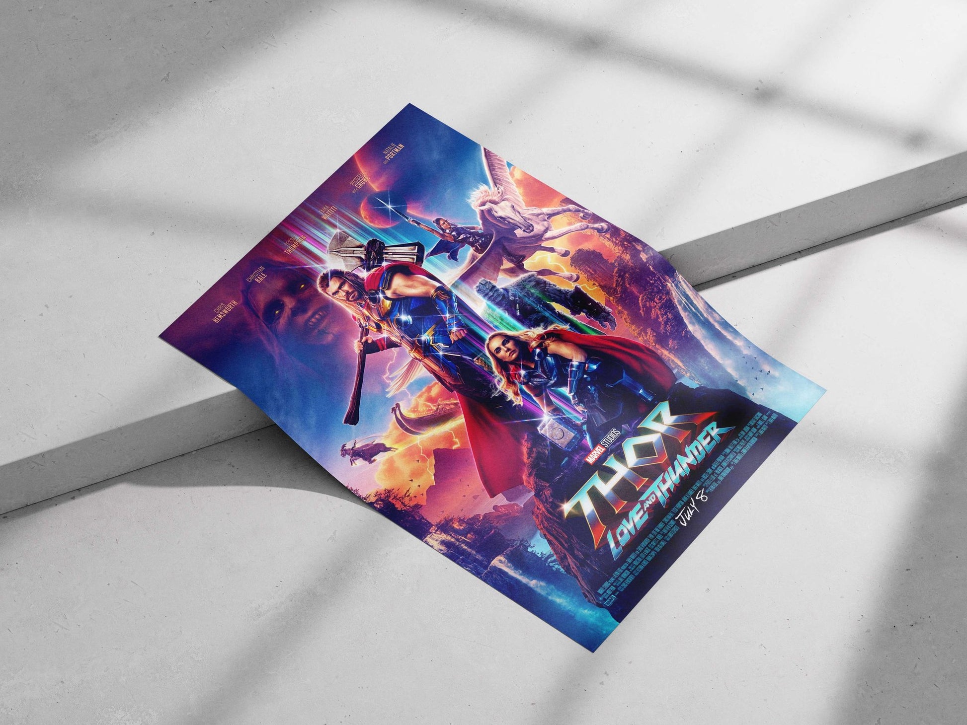Thor (Norse god, Marvel Cinematic Universe film) Thor - God Of Thunder Poster