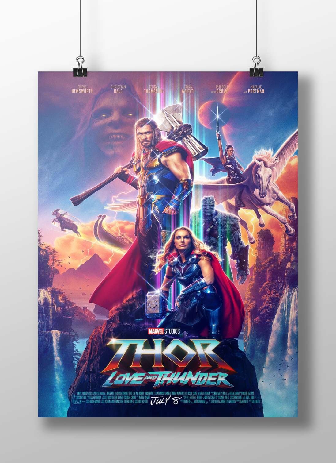 Thor (Norse god, Marvel Cinematic Universe film) Thor - God Of Thunder Poster