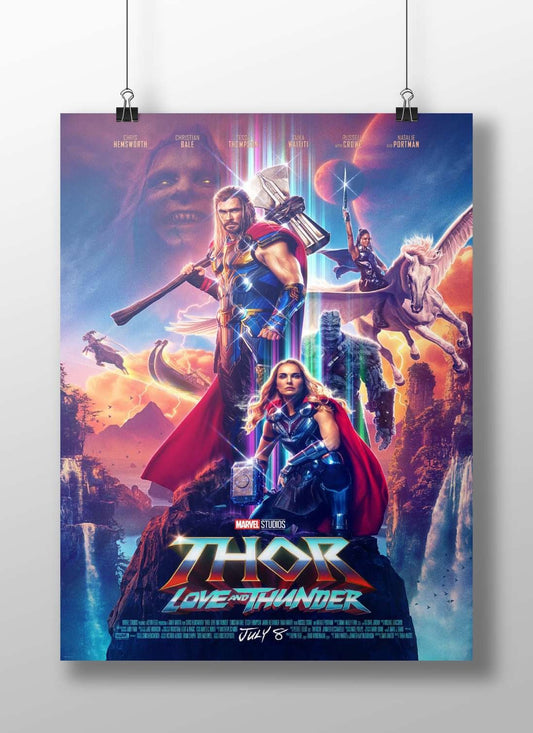 Thor (Norse god, Marvel Cinematic Universe film) Thor - God Of Thunder Poster