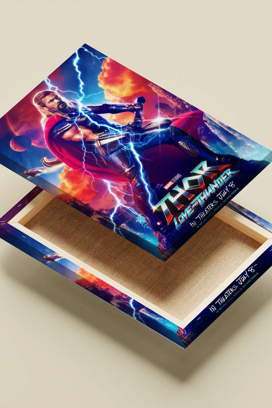 Thor from Marvel's *Thor: Love and Thunder* Thor - Mythic Thunder Poster