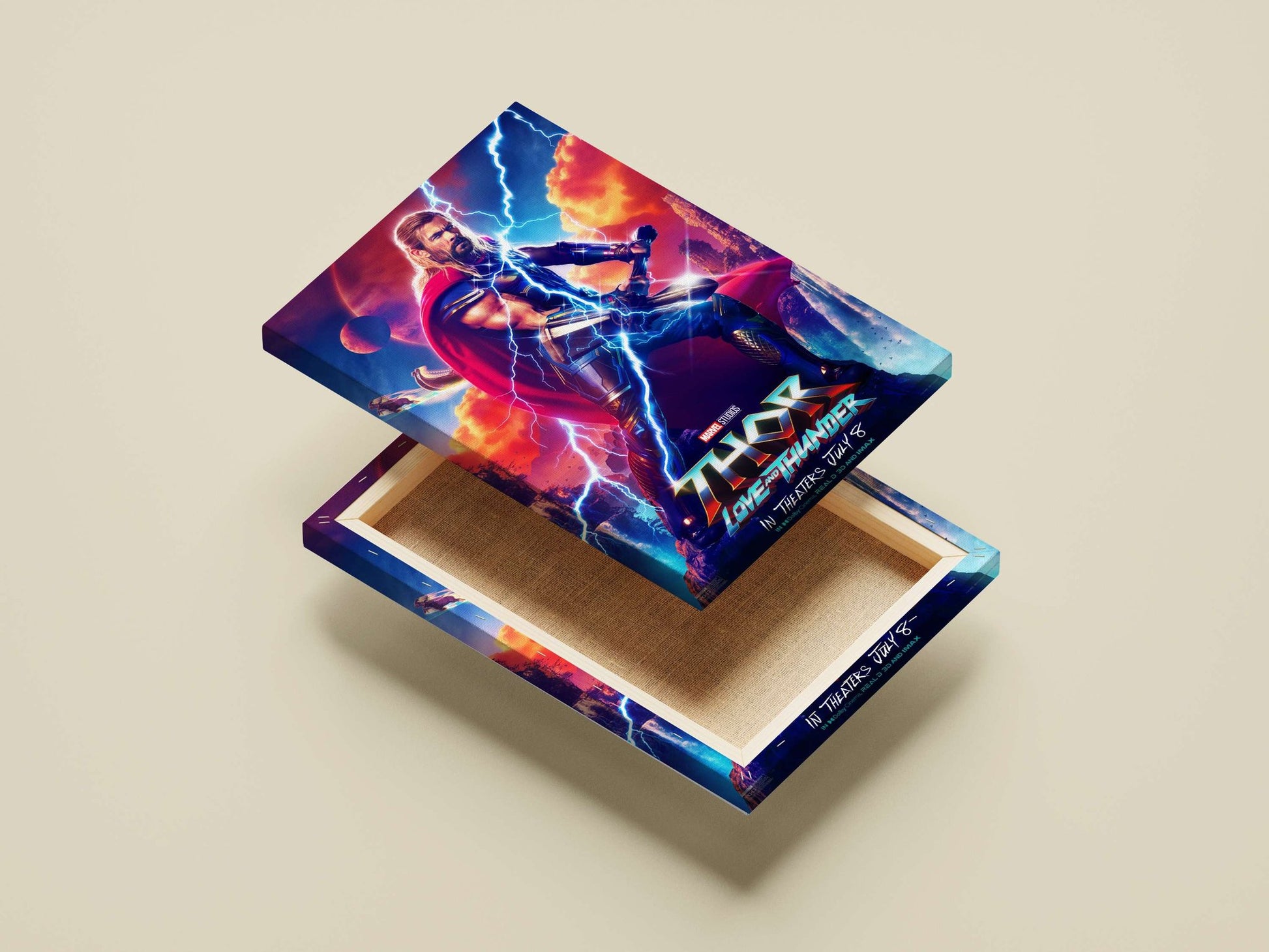 Thor from Marvel's *Thor: Love and Thunder* Thor - Mythic Thunder Poster
