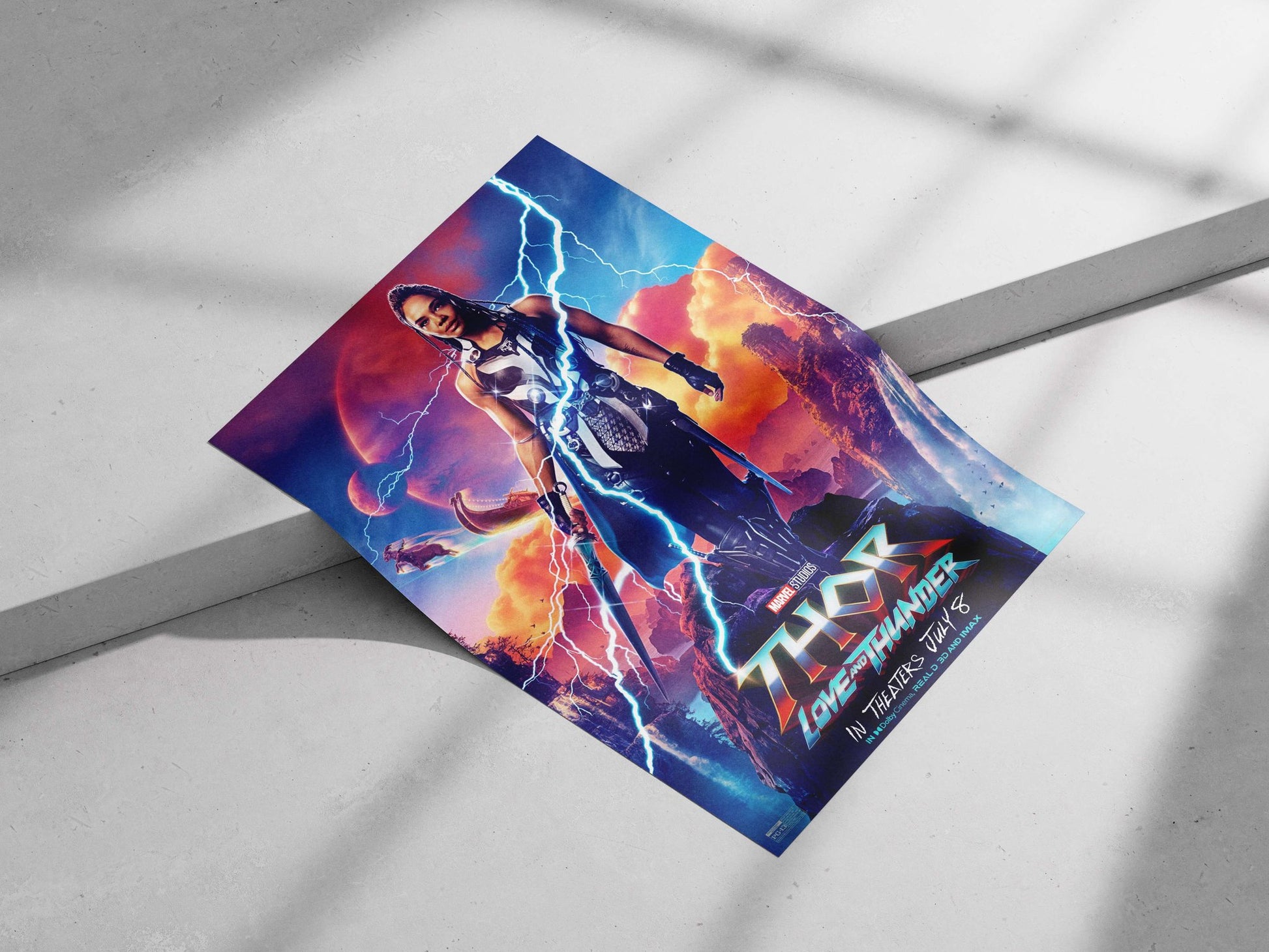 Thor: Love and Thunder (Marvel Studios) Loki Midgardian God - Marvel Poster