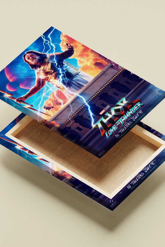 Thor from Marvel Studios' "Thor: Love and Thunder" Thor Ragnarok - Asgardian Hero Poster