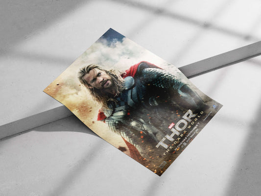 Thor (Marvel Cinematic Universe) Thor - God Of Thunder Poster