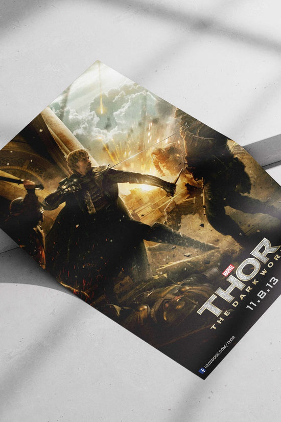 Thor (the Norse deity) from Marvel's Thor franchise, specifically the movie "Thor: The Dark World"