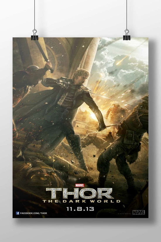 Thor (the Norse deity) from Marvel's Thor franchise, specifically the movie "Thor: The Dark World"