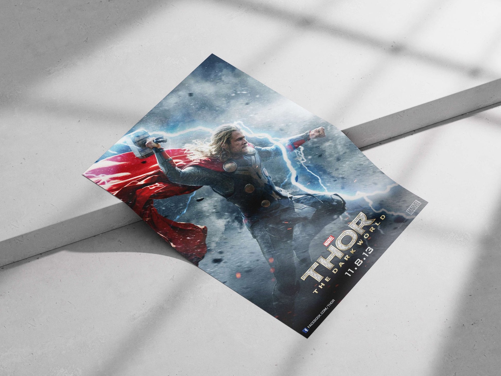 Thor (Marvel character from "Thor: The Dark World") Thor - God Of Thunder Poster