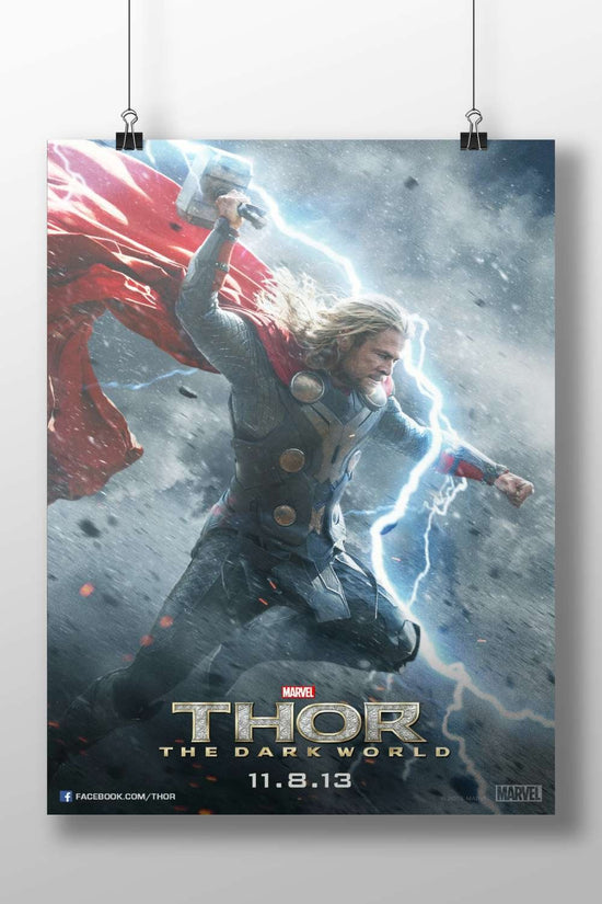 Thor (Marvel character from "Thor: The Dark World") Thor - God Of Thunder Poster