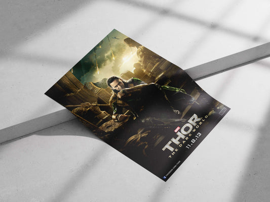 Loki, a deity in Marvel Cinematic Universe's "Thor: The Dark World" Loki - Mischief Mastermind
