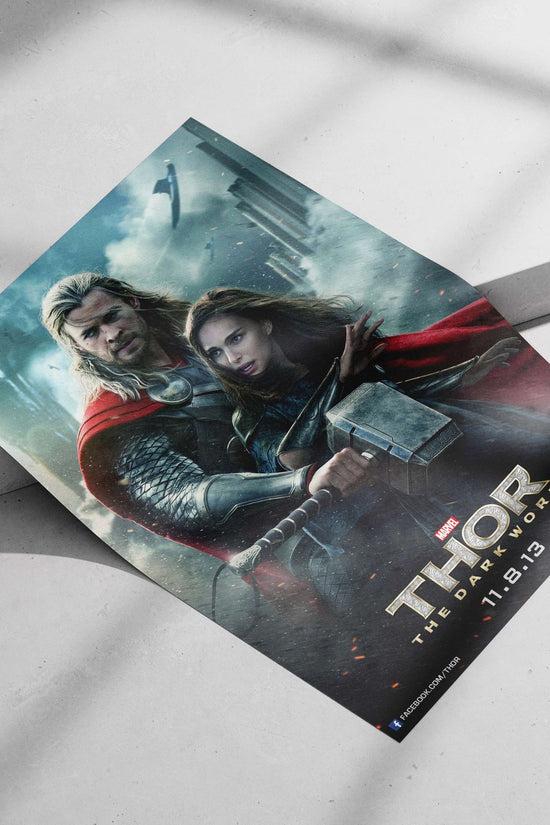 Thor Odinson and Jane Foster from Marvel's Thor: The Dark World. Thor Odinson And Jane