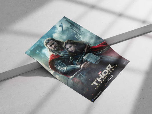 Thor Odinson and Jane Foster from Marvel's Thor: The Dark World. Thor Odinson And Jane