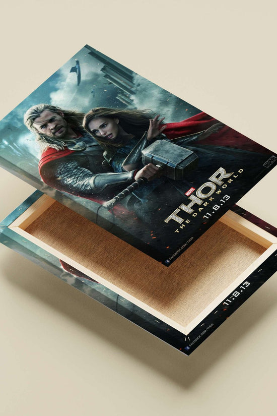 Thor Odinson and Jane Foster from Marvel's Thor: The Dark World. Thor Odinson And Jane