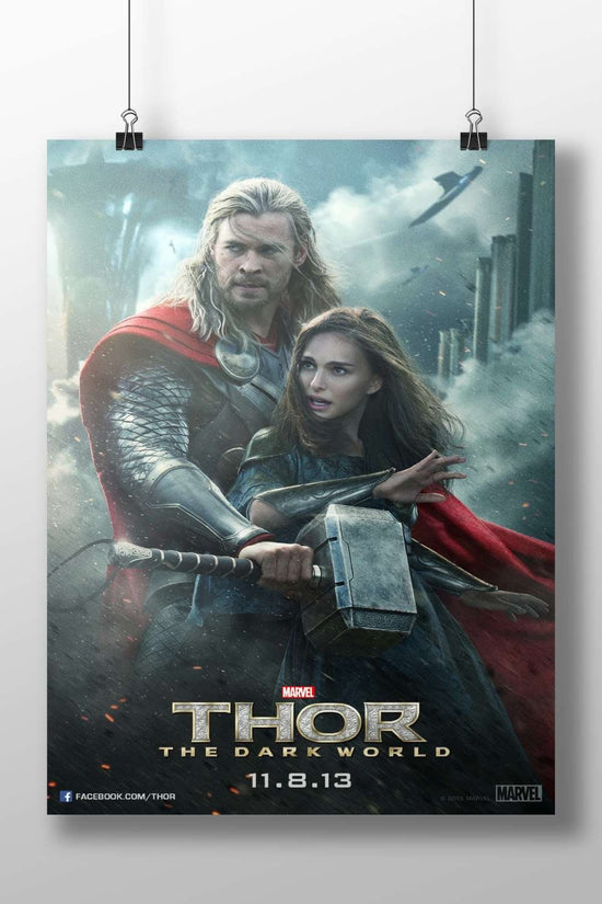 Thor Odinson and Jane Foster from Marvel's Thor: The Dark World. Thor Odinson And Jane