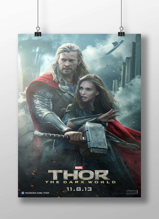 Thor Odinson and Jane Foster from Marvel's Thor: The Dark World. Thor Odinson And Jane
