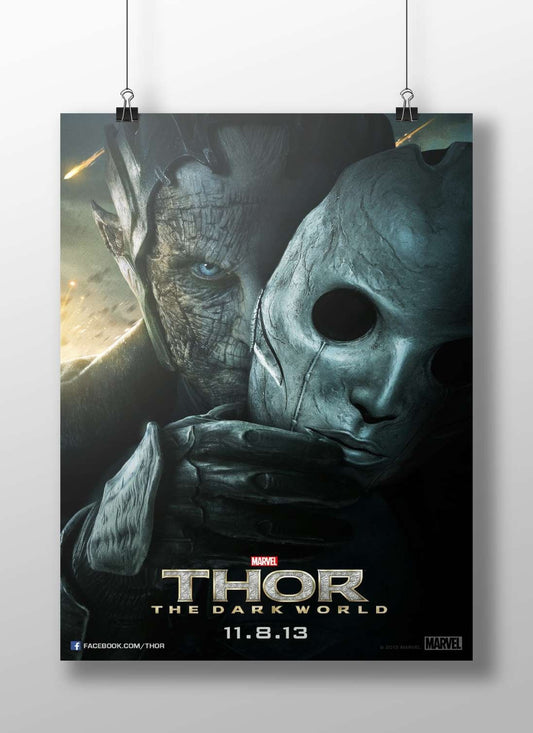 Thor (Norse deity) from Marvel's "Thor: The Dark World" (confirmed by OCR text "FACEBOOK.COM/THOR" and