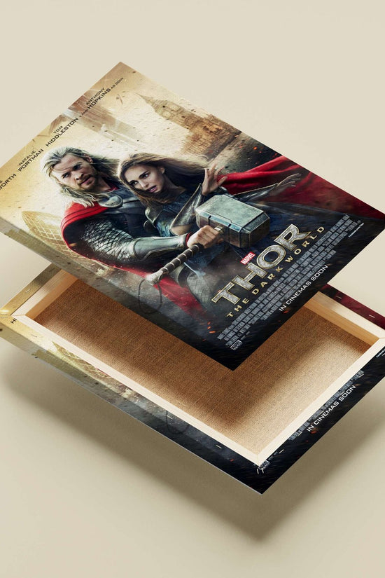 Thor (deity) from Marvel Cinematic Universe's *Thor: The Dark World* movie, featuring Chris Hemsworth, Natalie