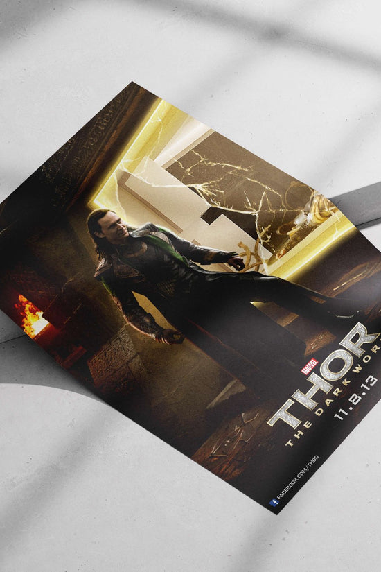 Loki from Marvel's "Thor: The Dark World" Loki - Malevolent Chosen Poster
