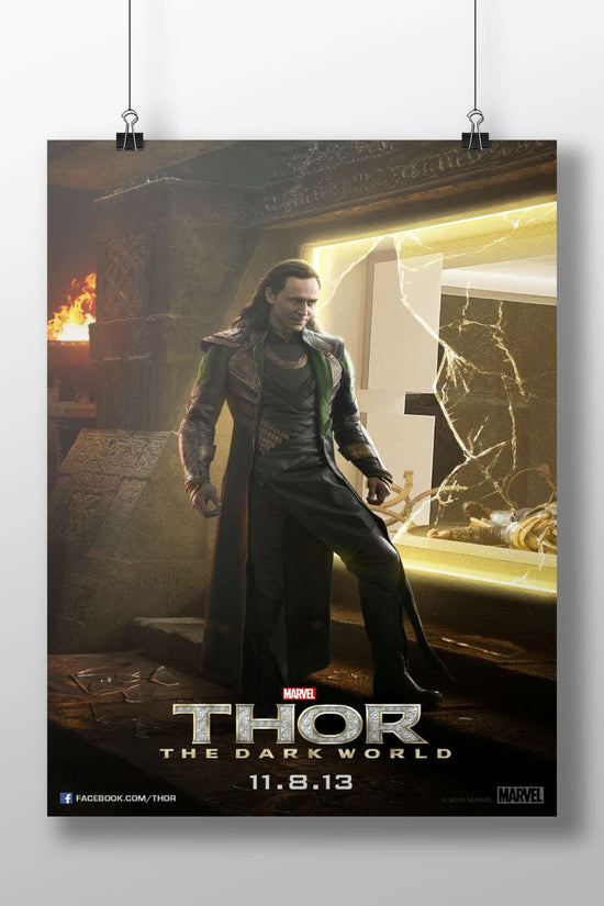 Loki from Marvel's "Thor: The Dark World" Loki - Malevolent Chosen Poster