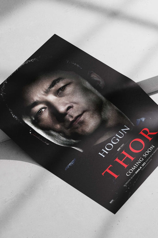 Hogun, a character from the Marvel Cinematic Universe's *Thor* franchise Hogun - Norse Warrior Poster